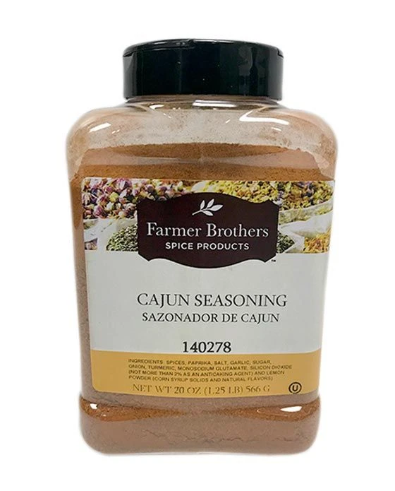 Farmer Brothers Cajun Seasoning (1 Bottle/1.25 Lb)