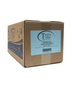 Tasty Trim Aspartame (Blue Sugar Substitute), 1 Box (1,000 Packets)