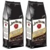 Jim Beam Bourbon Vanilla Bourbon Flavored Ground Coffee, 2 Bags (12 Oz Ea.)
