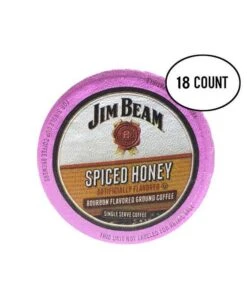Jim Beam Spiced Honey Bourbon Flavored Single Serve Cups, 18 Cups
