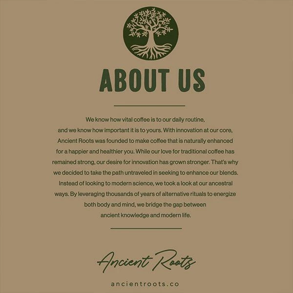 Ancient Roots French Vanilla Flavored Mushroom Coffee By Corim Premium Blends 4/12 Oz Bags - Image 6