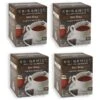 China Mist - Earl Grey Organic Black Full Leaf Tea Sachet, 4 Boxes 15 Count Each