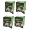 China Mist - Legendary Green Organic Black Full Leaf Tea Sachet, 4 Boxes 15 Count
