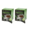 China Mist - Legendary Green Organic Black Full Leaf Tea Sachet, 2 Boxes 15 Count - Biodegradable And Individually Wrapped