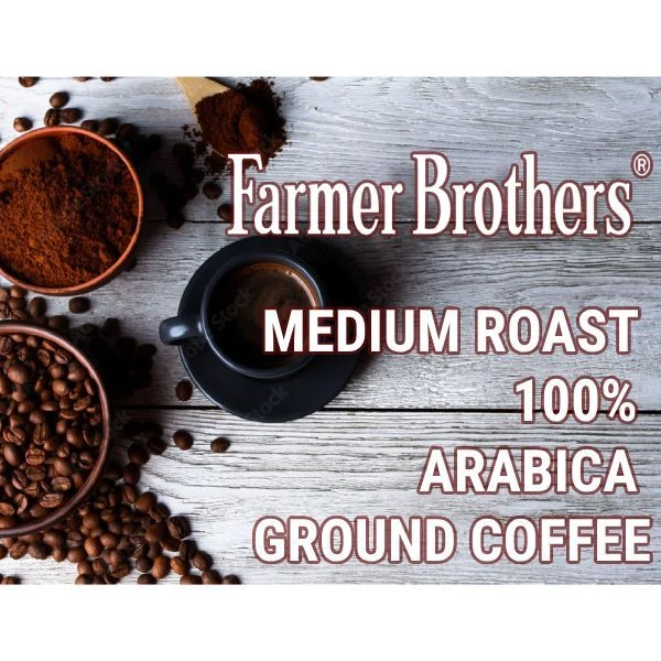 Farmer Brothers Medium Roast 100% Arabica Ground Coffee, 2/5 Lb Bags - Image 2