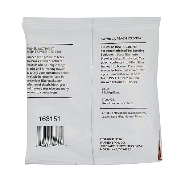 Farmer Brothers Island Medley Georgia Peach Iced Tea (24 Count) - Image 2