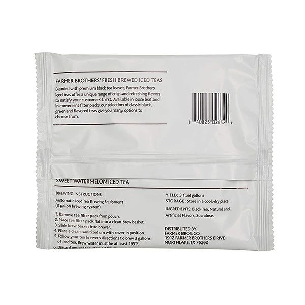 Farmer Brothers Premium Sweet Watermelon Iced Tea Filterpacks (24 Count) - Image 2