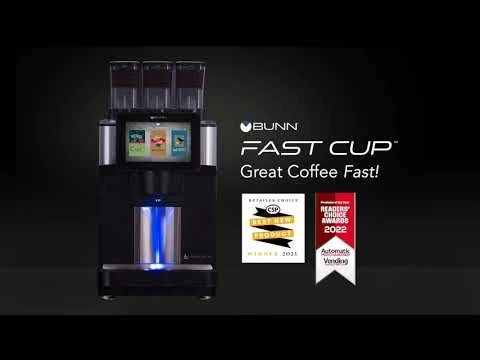 BUNN® Bunn 55400.0103 Fast Cup Bean To Cup Coffee Brewer 208-240V 60HZ - Image 3