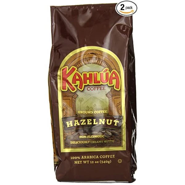 Kahlua Hazelnut Gourmet Ground Coffee (2 Bags/12 Oz) - Image 2