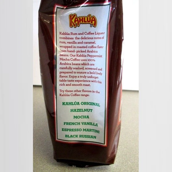 Kahlua Peppermint Mocha Gourmet Ground Coffee (3 Bags/12 Oz) - Image 3