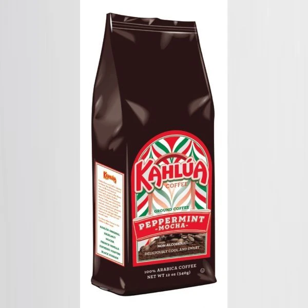 Kahlua Peppermint Mocha Gourmet Ground Coffee (3 Bags/12 Oz) - Image 2